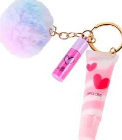Create It! Nøglering med lipgloss og pompom