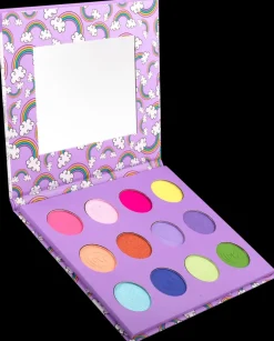 CREATEit Øjenskygge palette med spejl - ass. farver