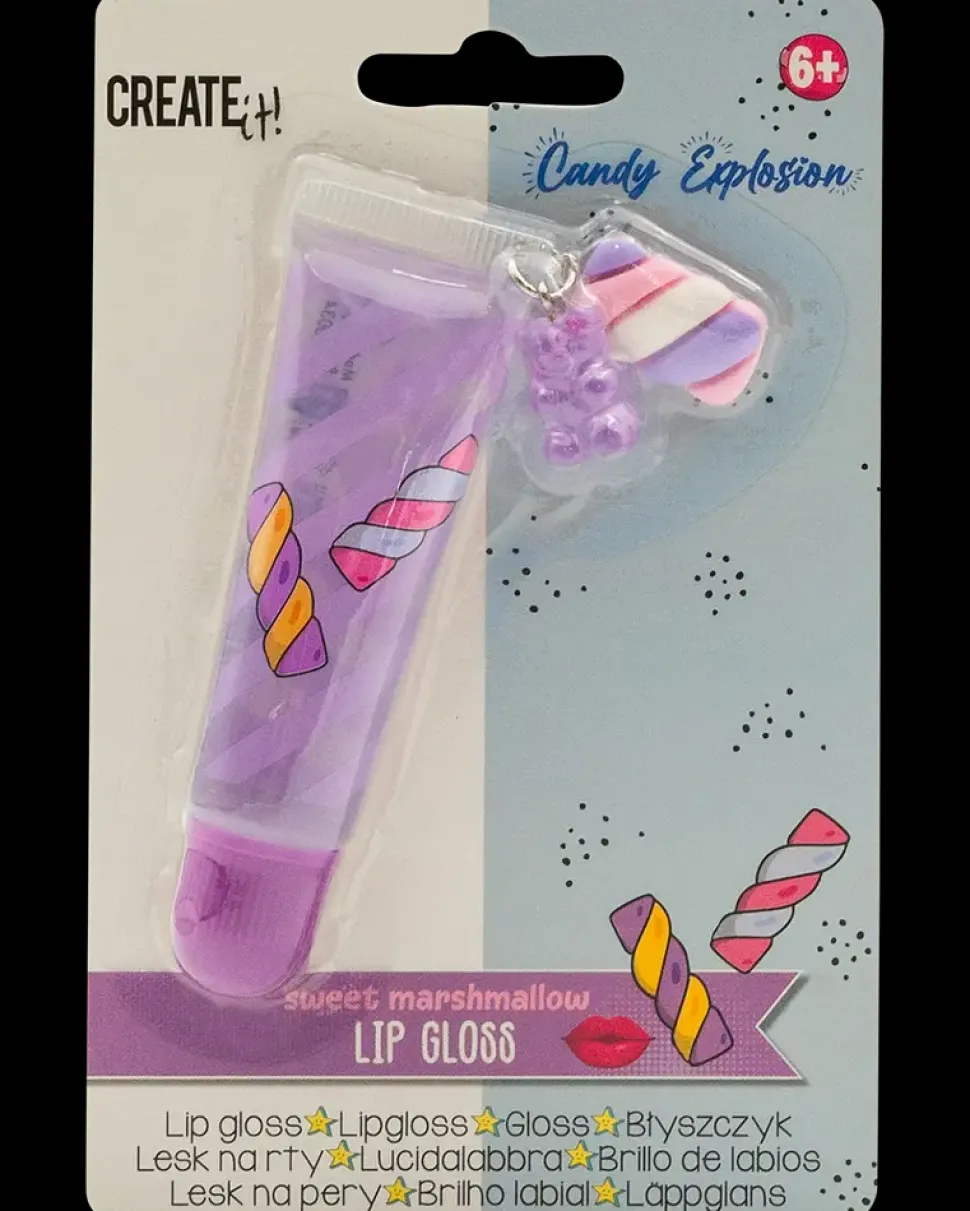 CREATEit Lipgloss Candy med charm - assorterede varianter