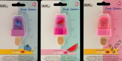 CREATEit Lipgloss ispind - assorterede dufte