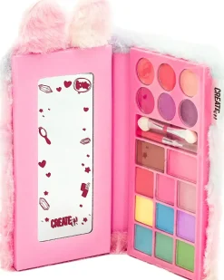 CREATEit Makeup palette med plyscover