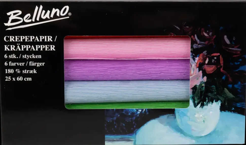 Crepepapir 180% 6-pak