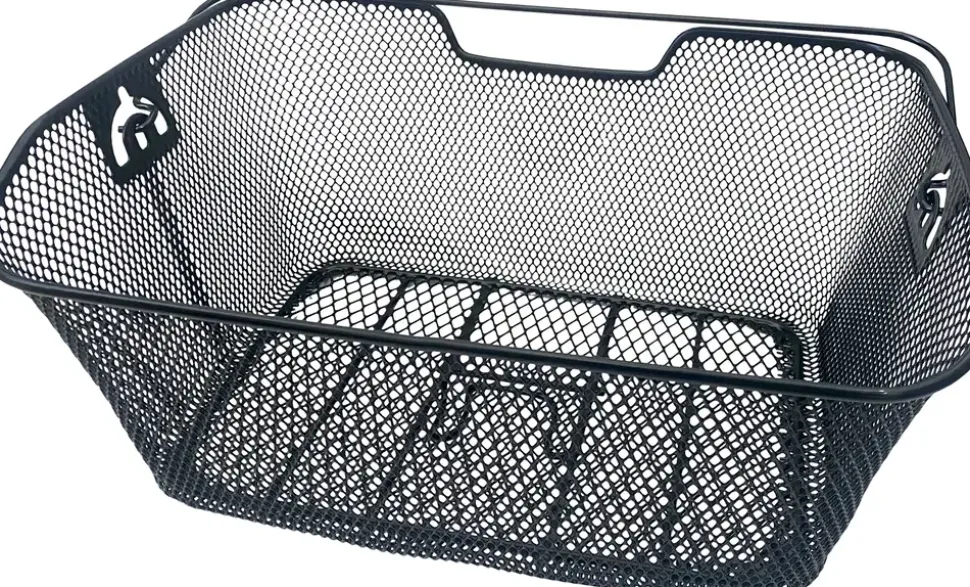 Cykelkurv til bagagebærer - Sort