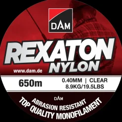 DAM Nylon Fiskeline 650 m 0,40 mm - clear