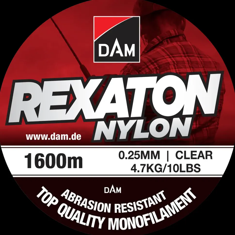 DAM Nylon Fiskeline 1600 m 0,25 mm - clear