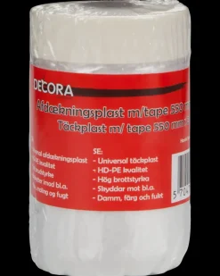 Decora Afdækningsplast med tapekant