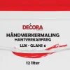 Decora Håndværkermaling Lux 12 L glans 6 - hvid