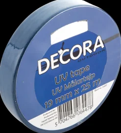 Decora Malertape UV 19 mm - blå
