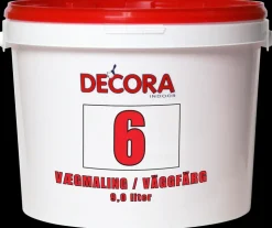 Decora Vægmaling 9 L glans 6 - hvid