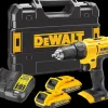 DeWALT Bore-/skruemaskine 18V, 2x2Ah batteri og lader