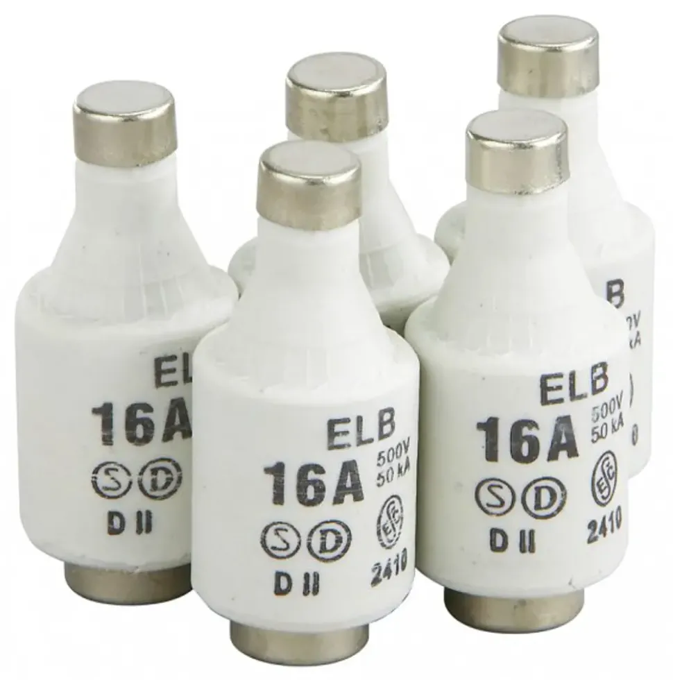 Diazed sikring 16 A 5-pak
