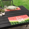 Dækkeserviet vandmelon 4-pak