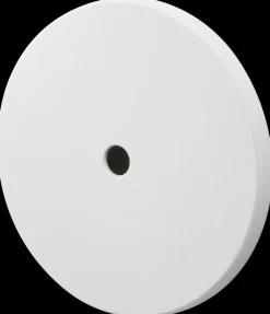 Dæksel lampeudtag Ø80 mm - hvid