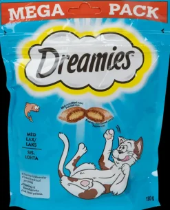 Dreamies Kattesnack laks 180 g