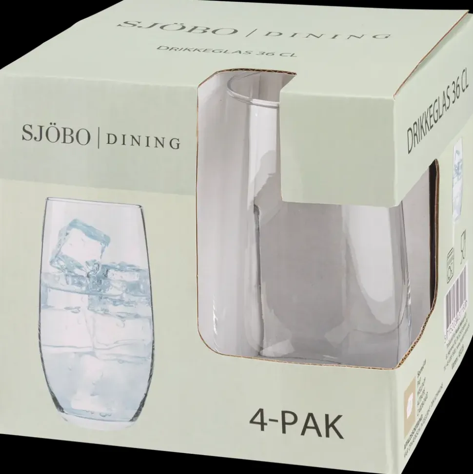 Drikkeglas 36 cl 4-pak