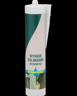 Droppen Byggesilikone 300 ml - klar