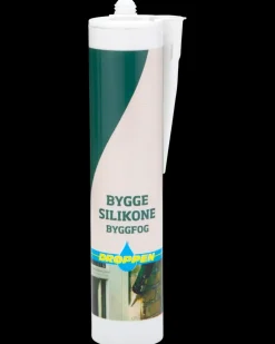 Droppen Byggesilikone 300 ml - hvid