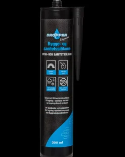 Droppen Elegance Bygge- /sanitetssilikone 300 ml - hvid