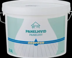 Droppen Interiørlak transparent 2,5 L - Panelhvid