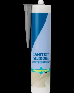Droppen Sanitetssilikone 300 ml - grå