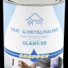 Droppen Træ- og metalmaling 0,75 L glans 50 - hvid