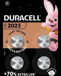 DURACELL Batteri CR2025 4-pak