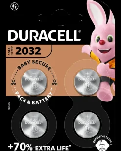 DURACELL Batteri CR2032 4-pak