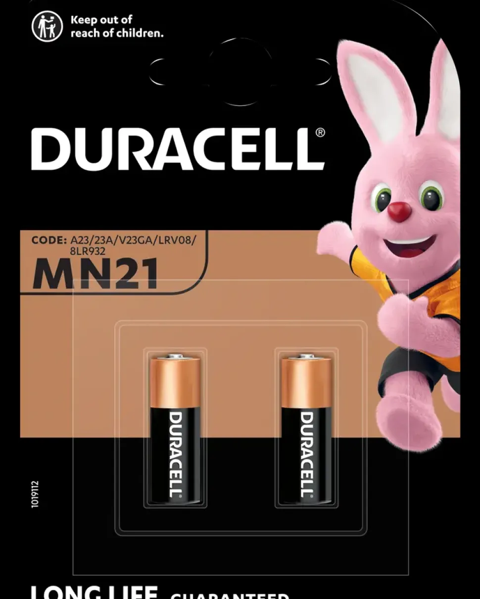 DURACELL Security Batteri MN21 2-pak