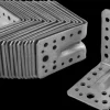 DXstrong Vinkelbeslag med rib 90 x 90 x 65 mm - 20 stk.