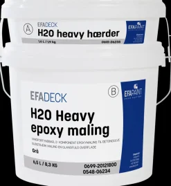 EFAdeck® H2O Heavy Grå m/hærd. - 8,1 liter
