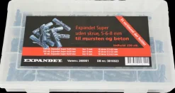 EXPANDET Rawplugs 5-6-8 mm 250 dele