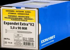EXPANDET Spånskrue 5 x 90 mm TX20 200 stk.