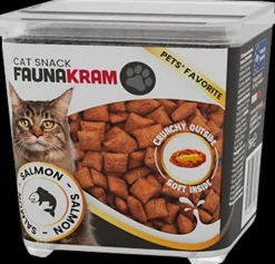Faunakram Kattesnacks Salmon bites 75 g