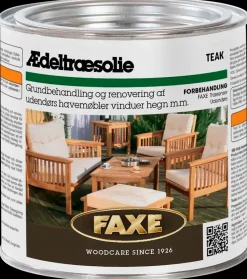 FAXE Ædeltræsolie 0,75 liter - Teak