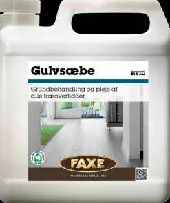 FAXE Gulvsæbe Hvid - 5 liter
