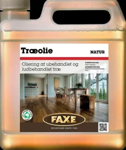 FAXE Træolie - Natur 2,5 liter