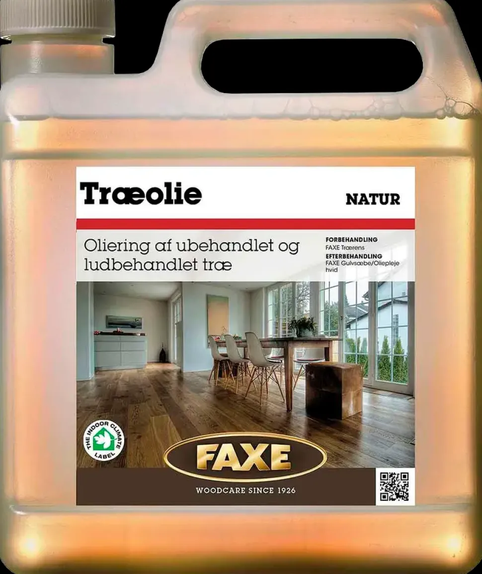FAXE Træolie - Natur 2,5 liter