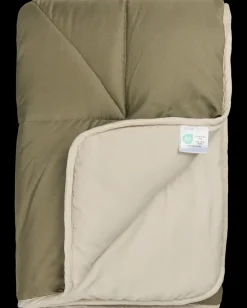 Fiberdyne 135 x 200 cm - Grøn/sand