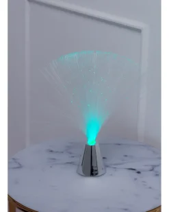 Fiberoptisk bordlampe H. 33 cm