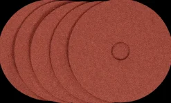 Fiberslibeskive Ø125 mm K60 5-pak