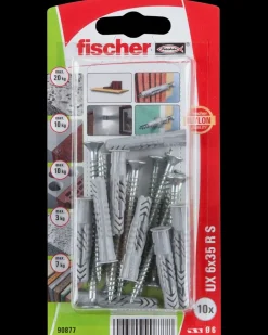 Fischer Dyvel uni UX 6 x 35 mm RSK 10-pak