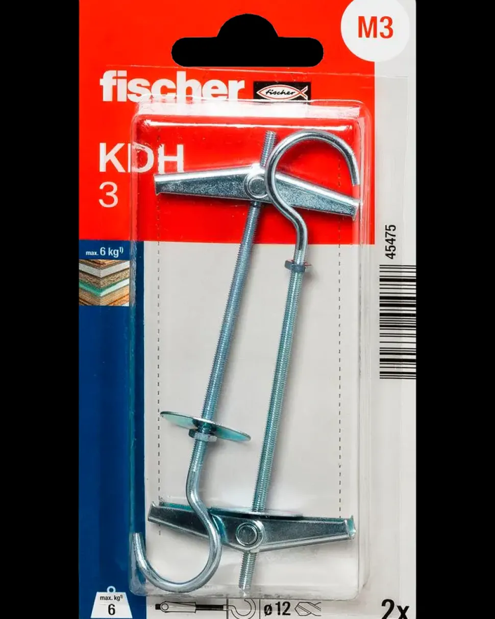 Fischer Kipdyvel KDH 3 2 stk.