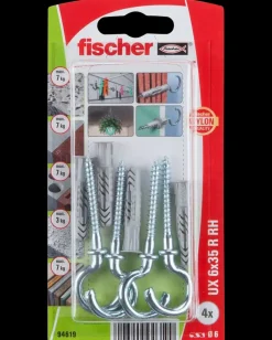 Fischer Krogdyvel uni UX 6 x 35 mm 4-pak