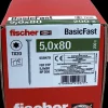 fischer Spånskrue 5 x 80 mm TX20 200 stk.