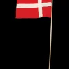 Flag i træ og tekstil H. 61 cm
