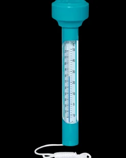 Flydetermometer til pool - Aquablå