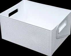 Foldekasse 33 x 23,5 x 15,5 cm hvid