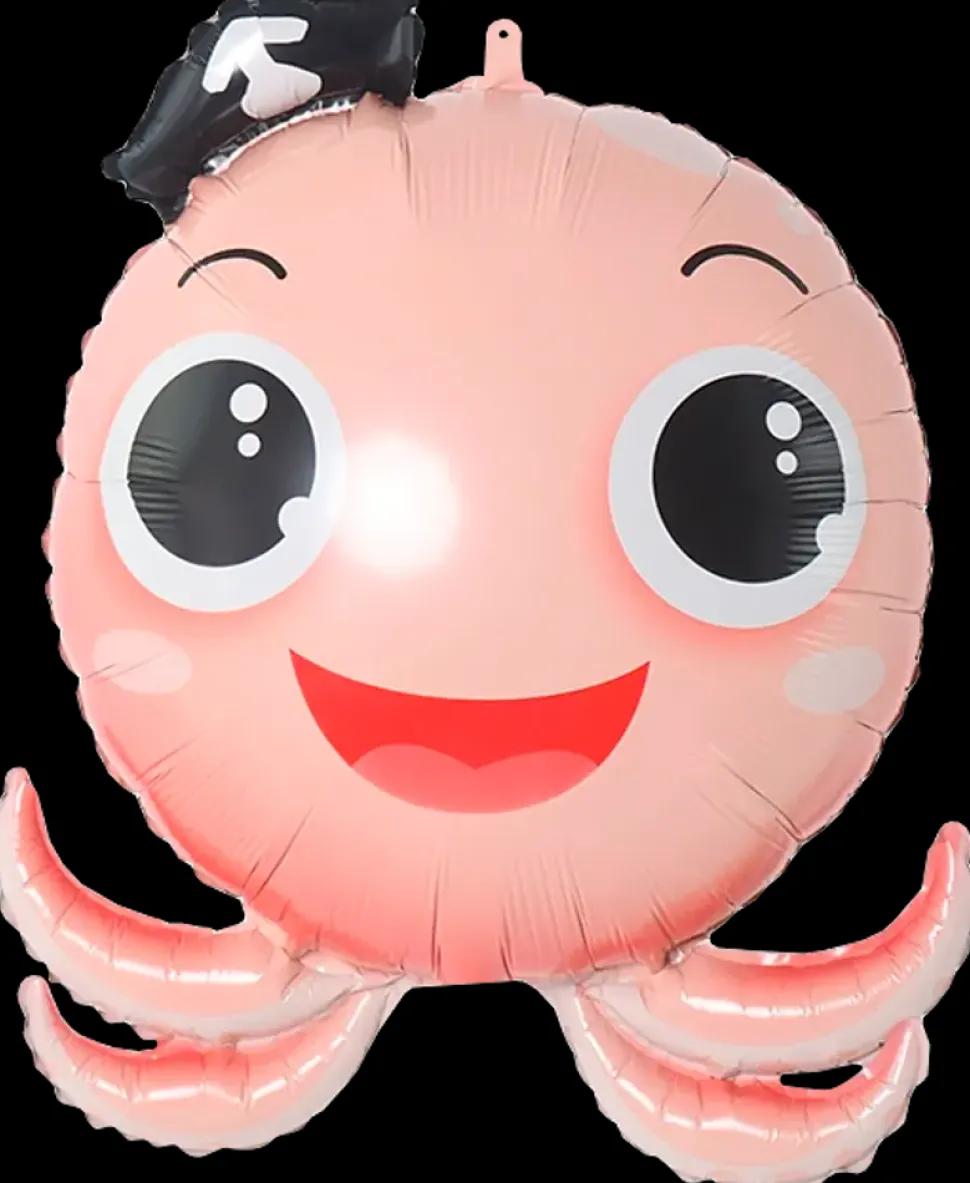 Folieballon 44 cm - Blæksprutte