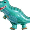 Folieballon 90 cm - Grøn dino