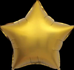 Folieballon 40 cm - Guld stjerne